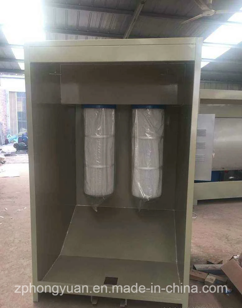 Hongyuan Mini Polyester Removable Powder Coating Equipment with Filter