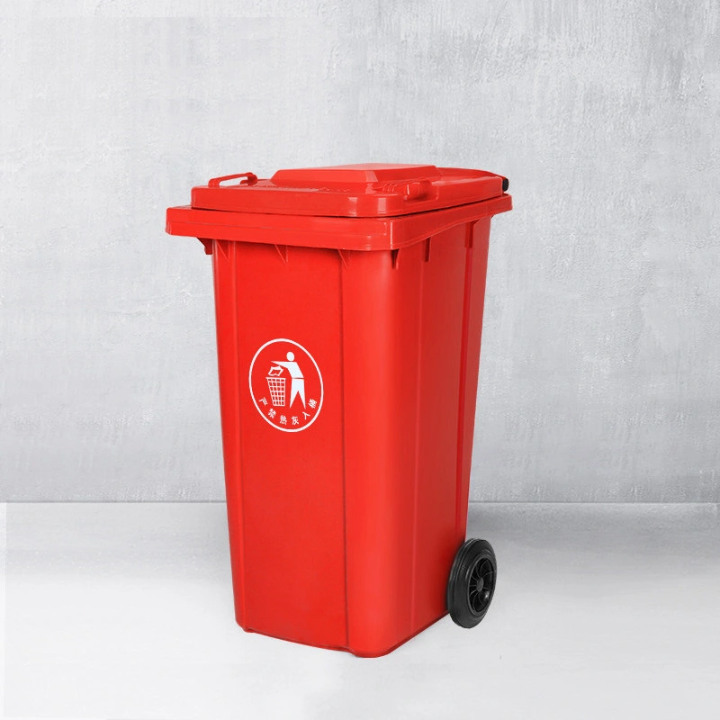 Öffentliche Kunststoff-Mülltonne Abfalleimer Contenedor Basura