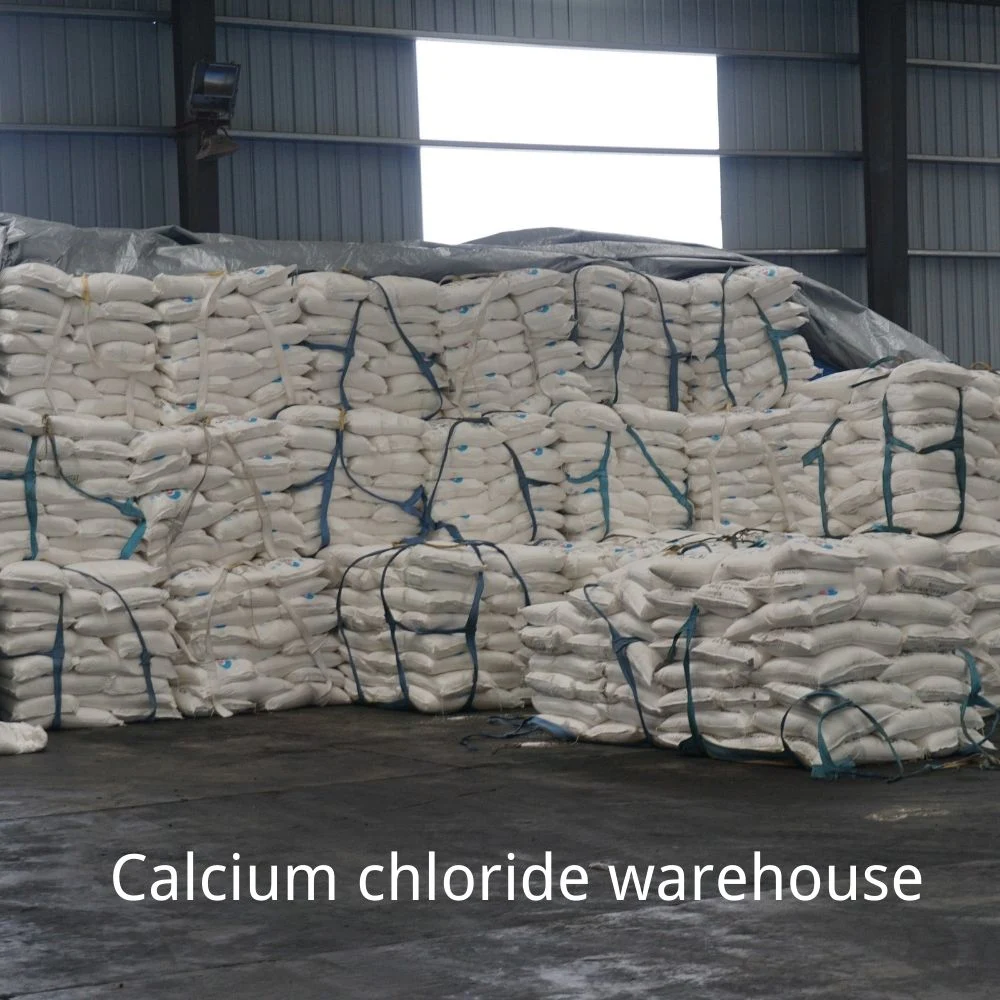 Snow-Melting Agent Calcium Chloride Flakes 74% for North America