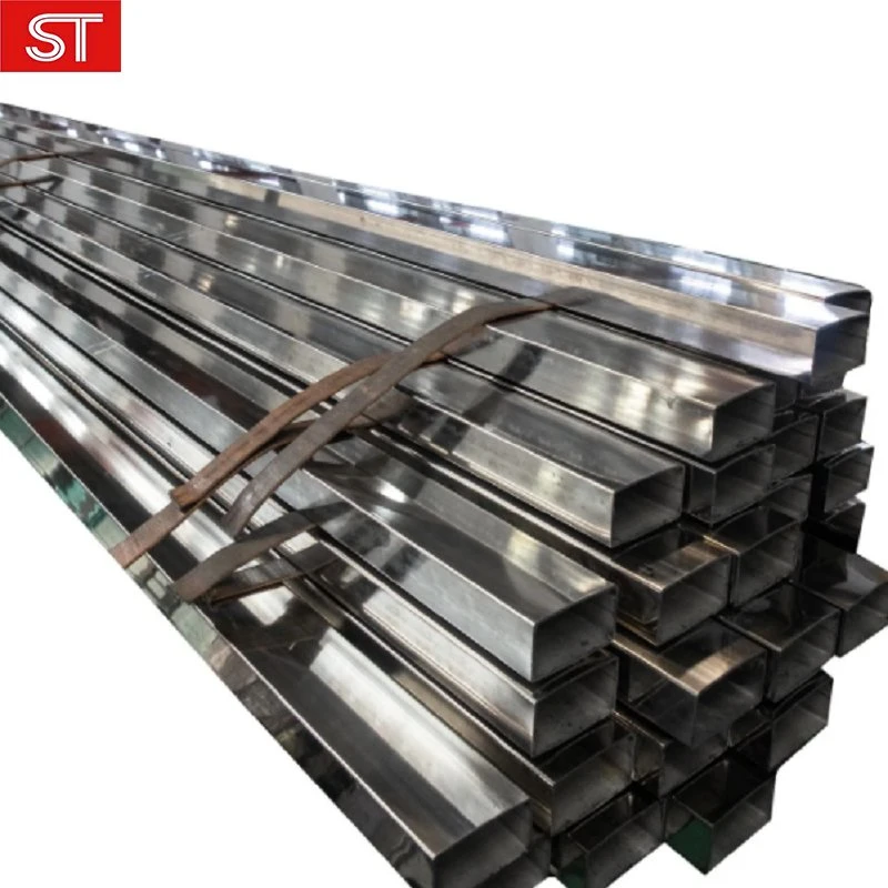 304 304L Square Round Rectangle Hexagonal Shape Mirror Hairline Finished Hastelloy/Aluminum/Galvanized/Carbon/Stainless Steel Pipe/Tube