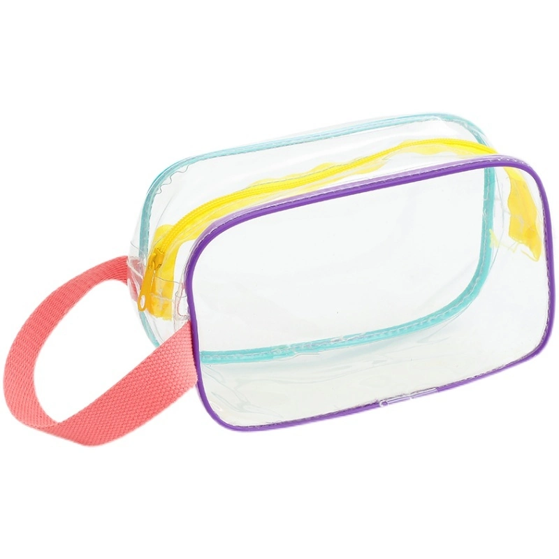 Transparent PVC Handbag Cosmetic Bag Gift Hand Gift Bag