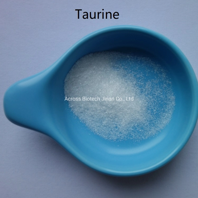 Raw material Powder Taurine with Small MOQ of 100kgs and Packed in 25kg/Drum