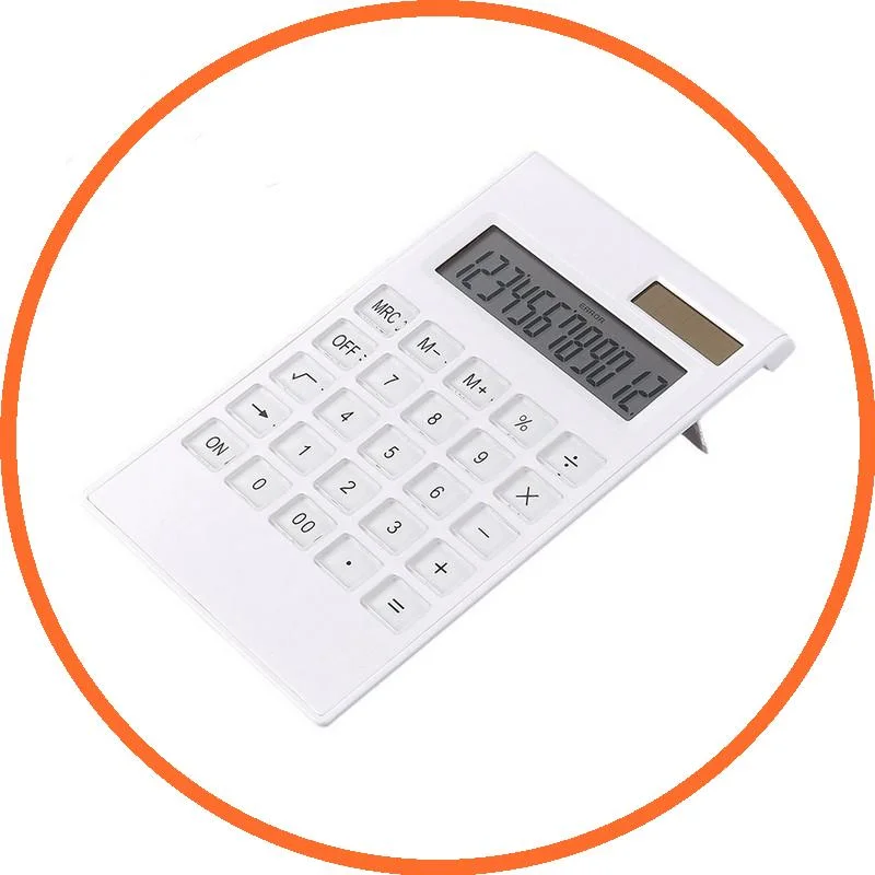Promotion Dual Power Office Electronic Calculator 16 /12 Digits Office Desktop Calculator
