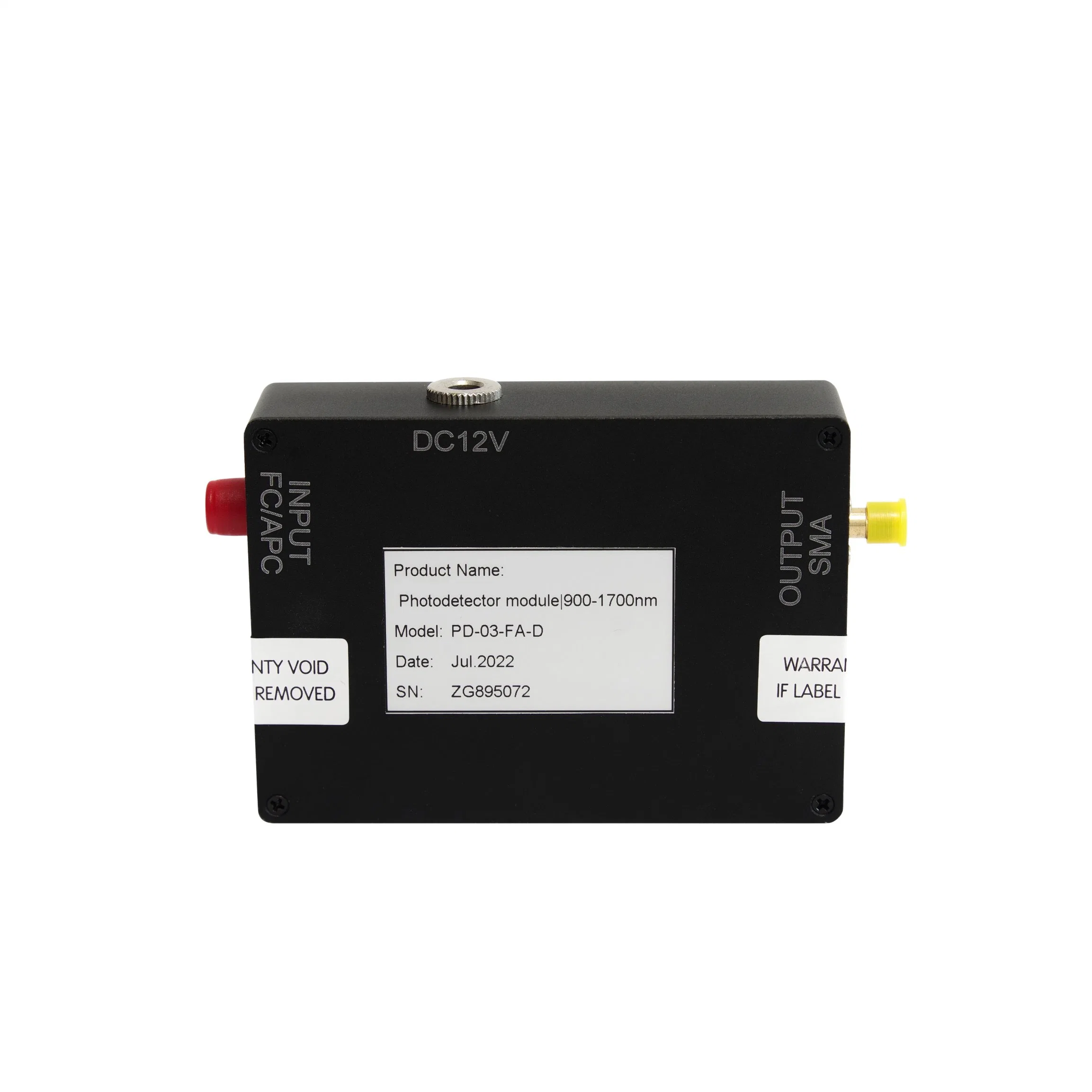 High Speed Photodiode Module with High Saturation Input Power for Fiber Communication