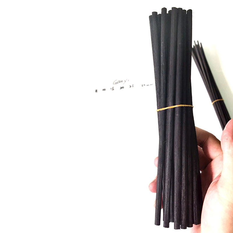 Black Rattan Reed Fragrance Oil Diffuser Replacement Refill Sticks Party Home Bedroom Bathrooms Decor Gifts