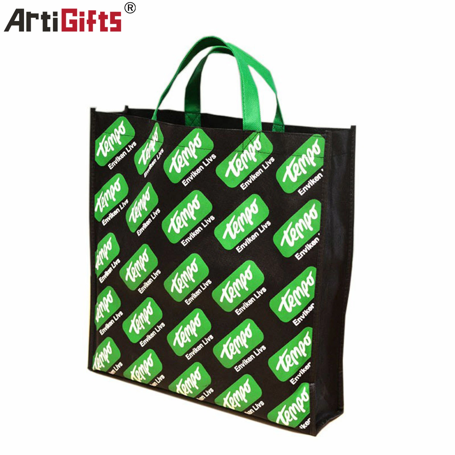 Custom Promotion Reusable Cloth Shopping Non Woven Bag