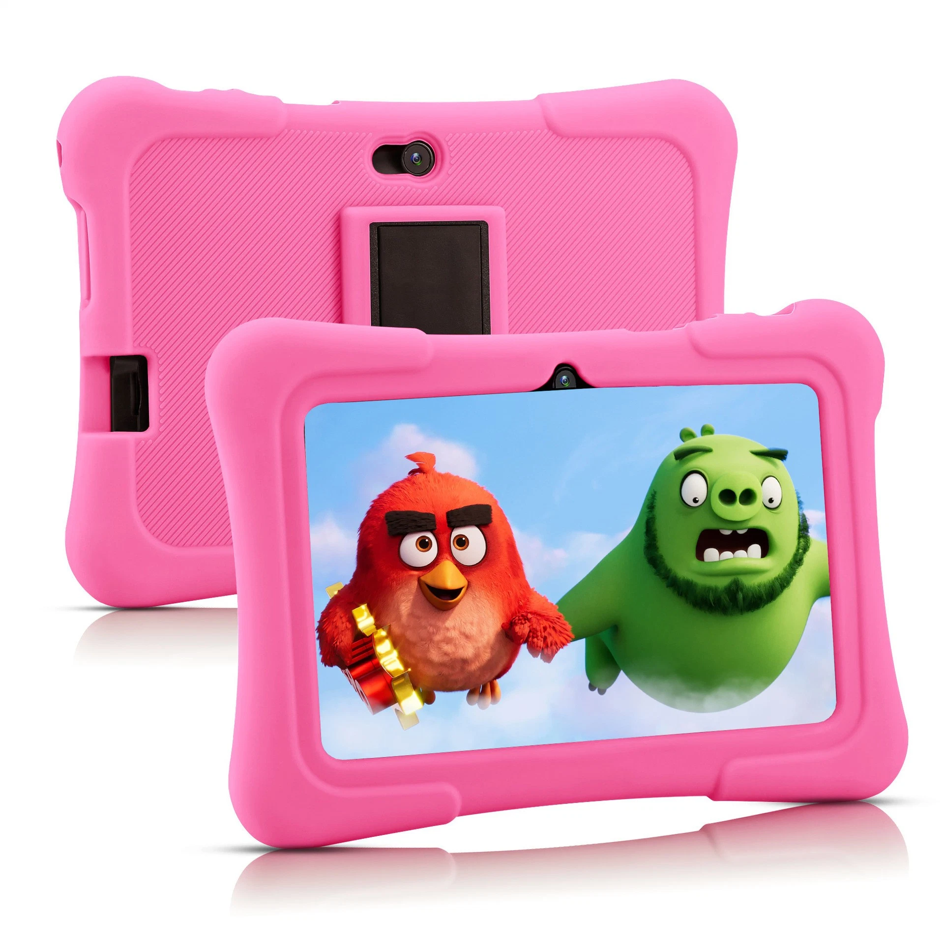 Hot Sale New 7 Inch Quad Core 1GB RAM 16GB ROM WiFi Android 11 Kids Tablet with Silicone Case