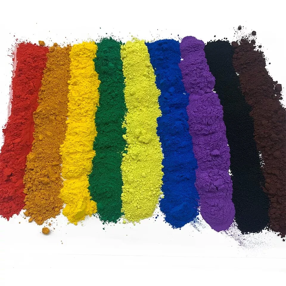 Factory Price Pigment Powder Iron Oxide Red Black for Color Concrete