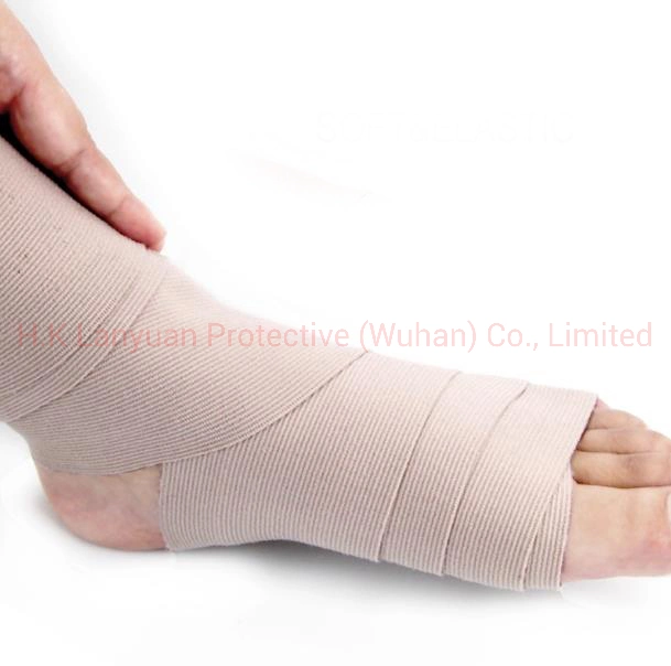 Elastic Bandage in Skin Color for Medical Use