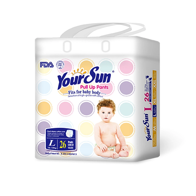 Diaper Pants with 3D Embossing Best Dry Extra Soft Brand of OEM & ODM