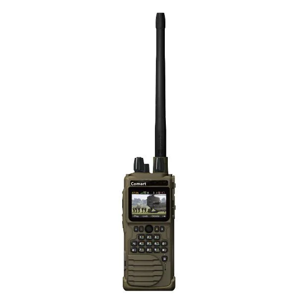 Rádio Talkie de baixo bandas 30-88MHz militar tático para Comunicação entipada