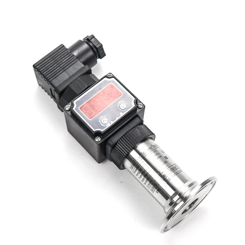 Digital Pressure Gauge 10 Bar Flat Diaphragm Pressure Sensor