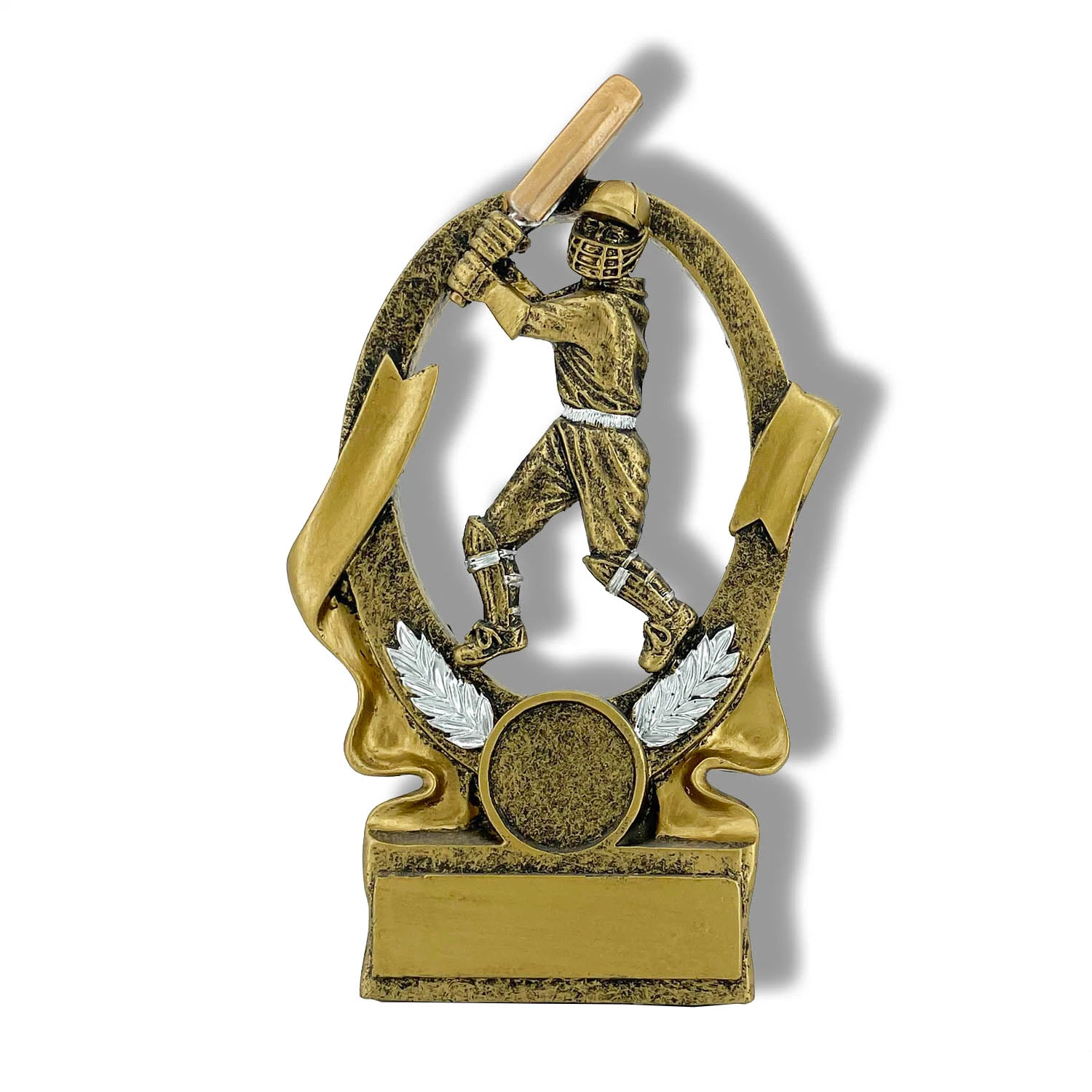Resin Trophy Cricket Award Statue of Sports Souvenir Promotion Decoration