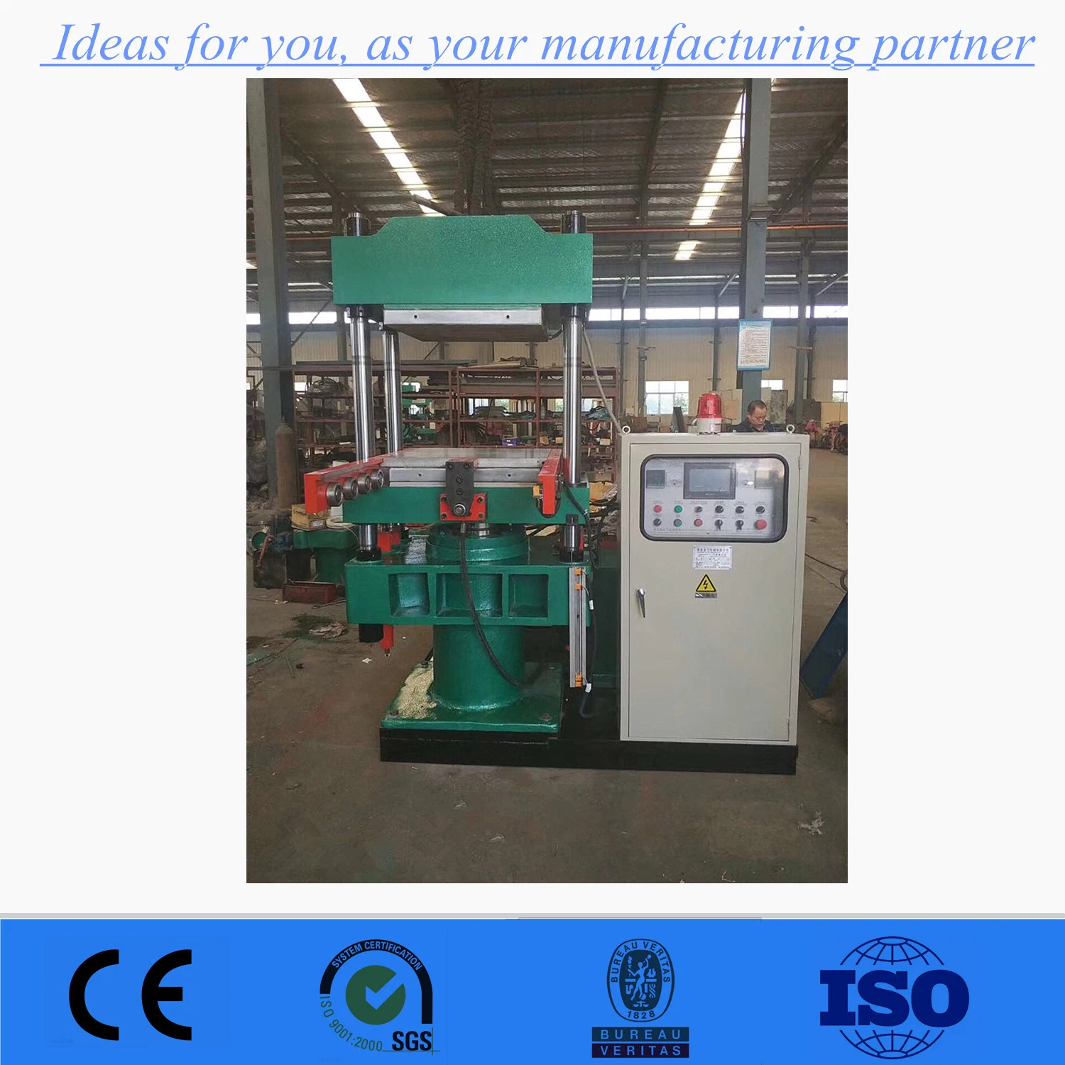 Auto Control Rubber Slipper Making Machine/Rubber Vulcanizer/Curing Press Equipment