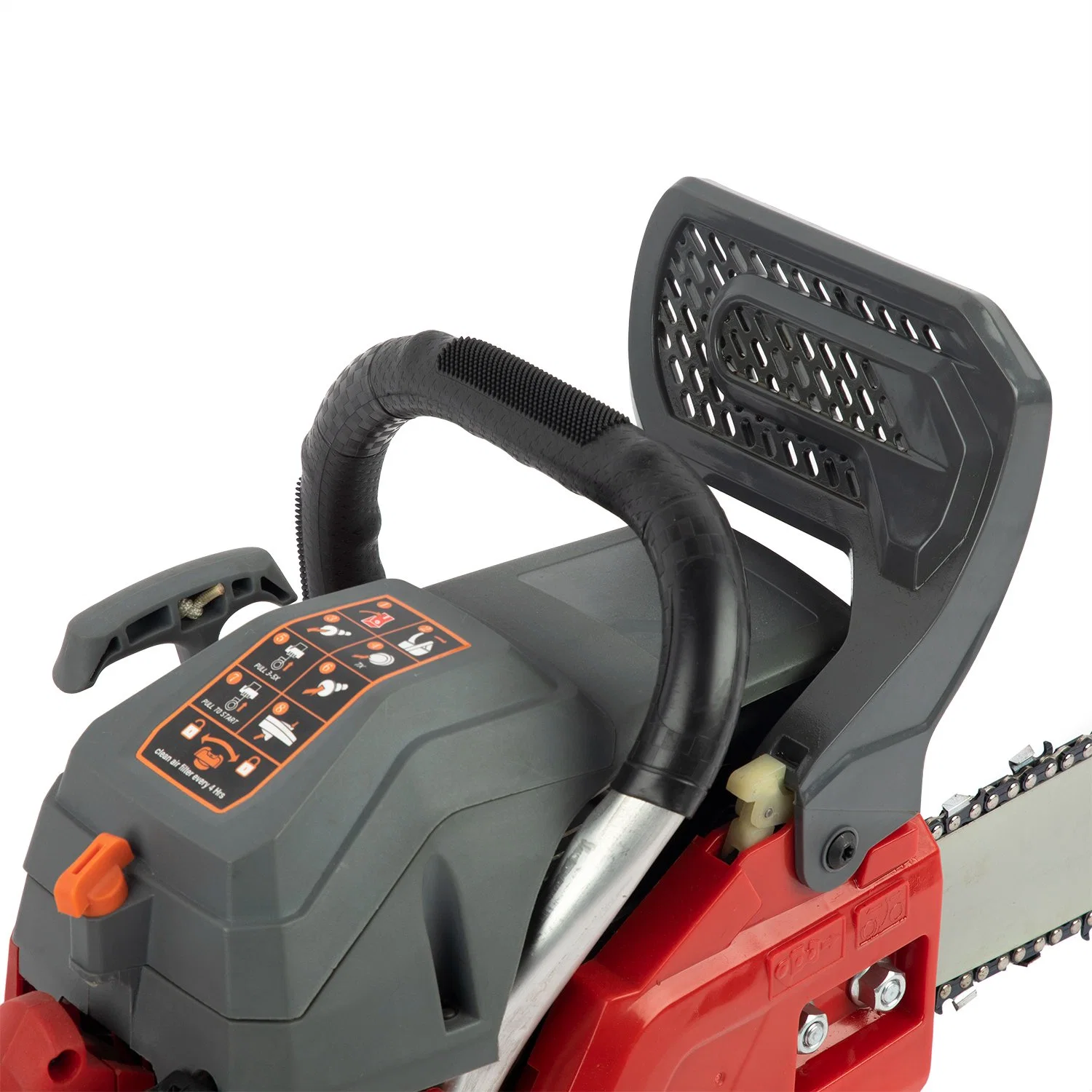 Factory New Design Wood Cutting Machine 25cc to 58cc Power Petrol Hand Chainsaw Diamond Gasoline Two Stroke Bar Chain Saw with Agricultural Machinery