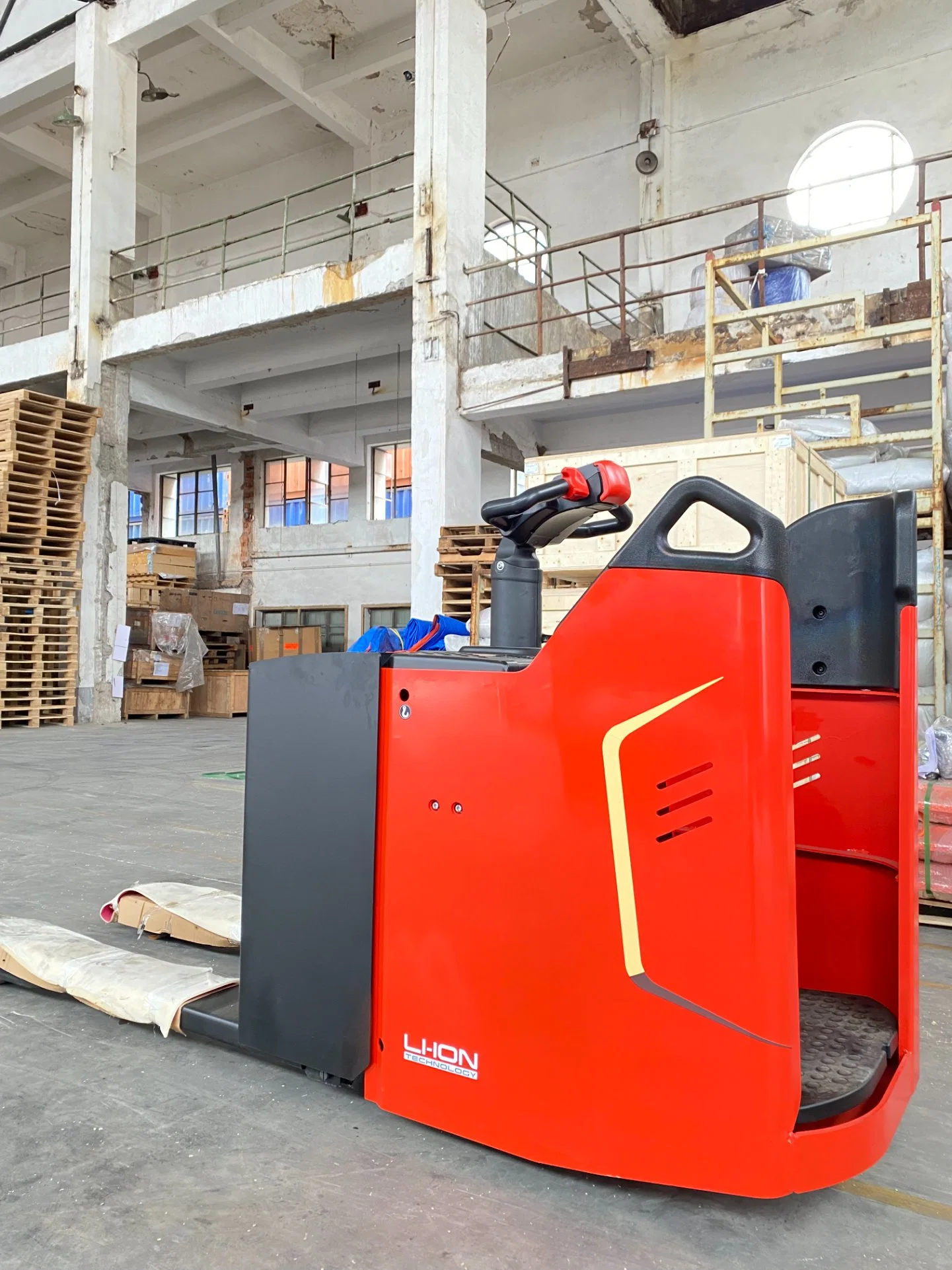 Electric Truck 2ton 2000kg AC Power Battery Electric Pallet Jack