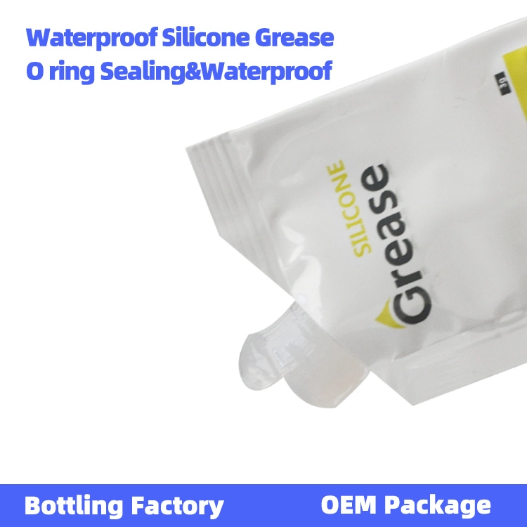 Waterproof Lubricating 3G Packet Silicone Grease Lubricant for O Rings Sealing Rubber Parts