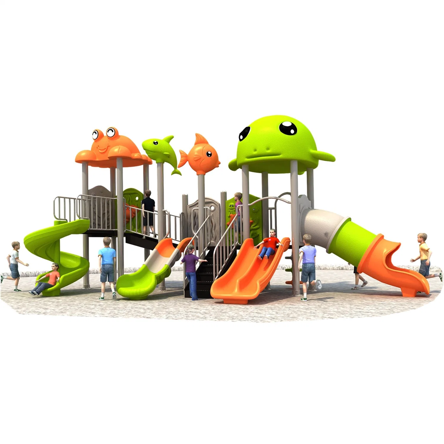 Customized Community Playground Toys Outdoor Children's Play Equipment