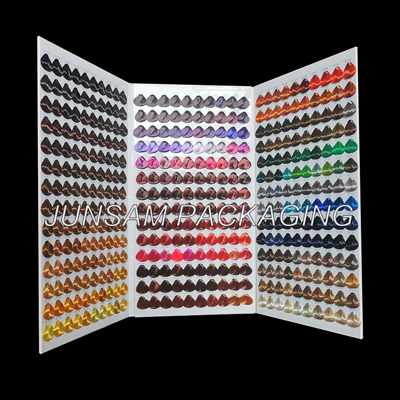 Hair Shades Book Color Chart Catalogue for Professional Salon Show