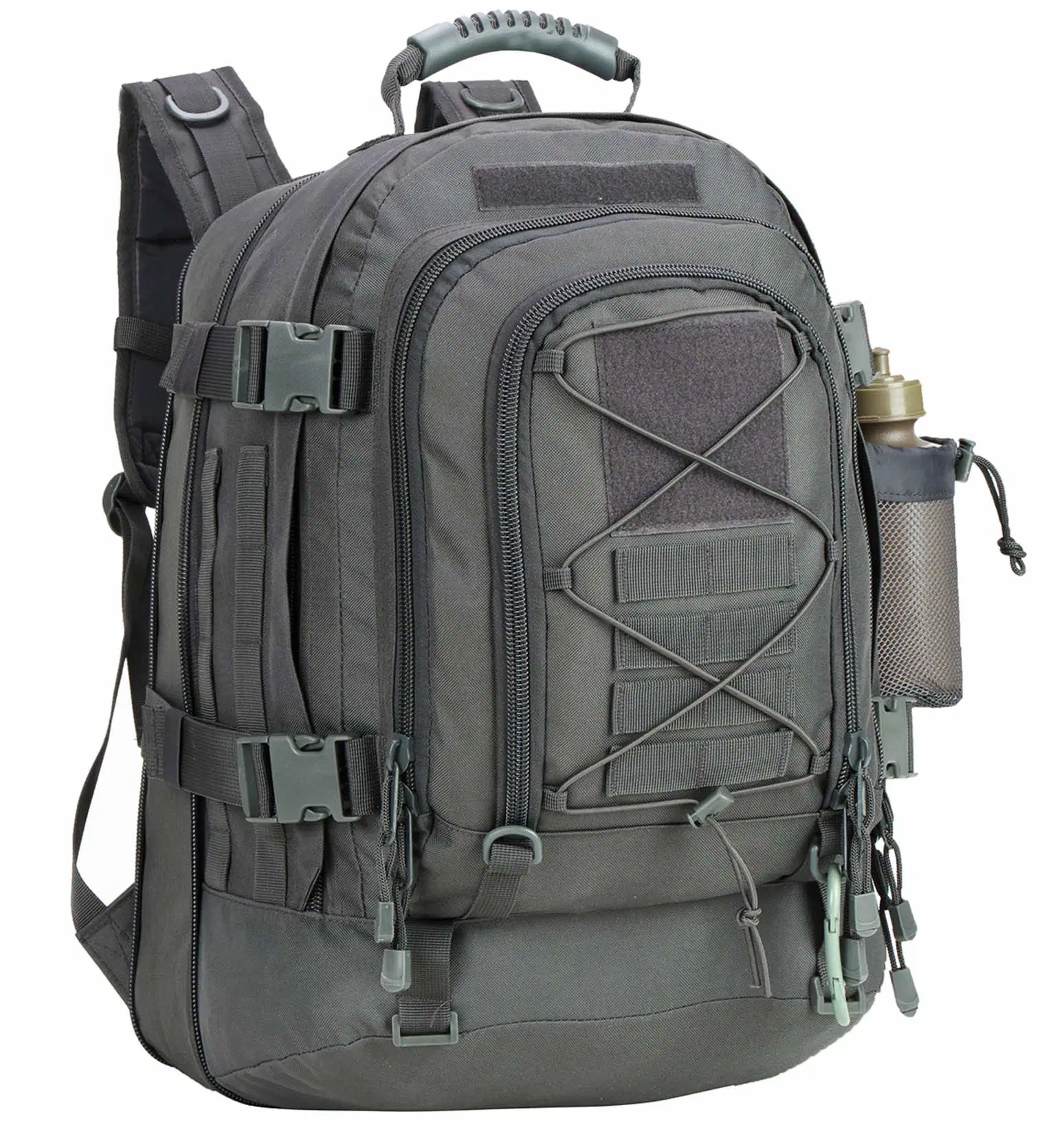 600D de Cordura impermeable de caza de bolsas de Molle Bug-Montañismo Bolsa mochila con hidratación