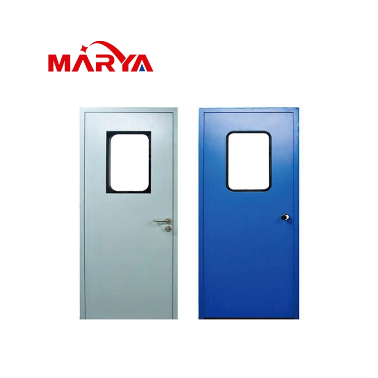 Marya salas limpias de puerta de acero inoxidable puertas con bisagras de acero inoxidable 304 de alta calidad