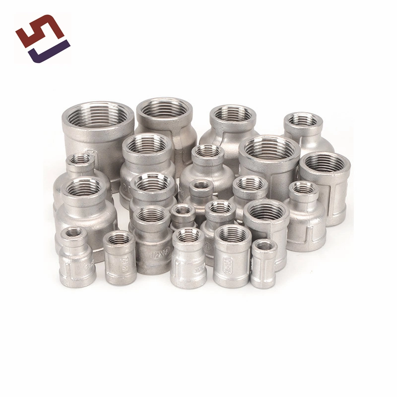 Factory Custom OEM Precision Machinery Parts Silicon Sol Stainless Steel Casting Parts Pipe Fittings