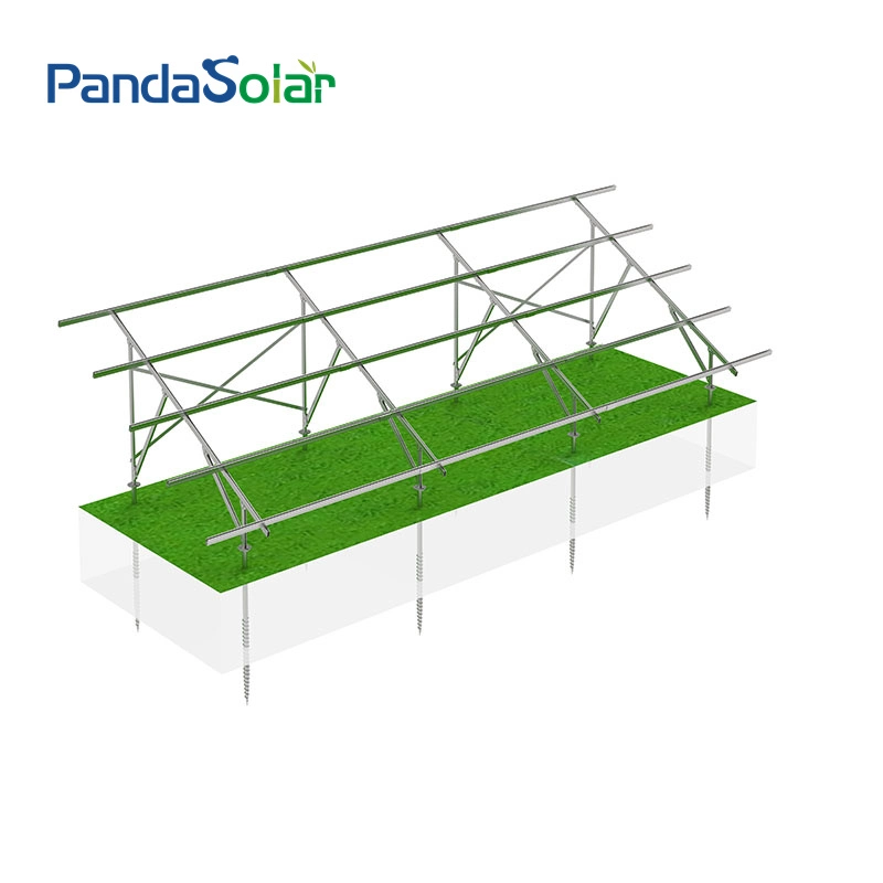 Panda Solar High quality/High cost performance  Ground Mounting Hot DIP Galvanized Ground Mounting Bracket