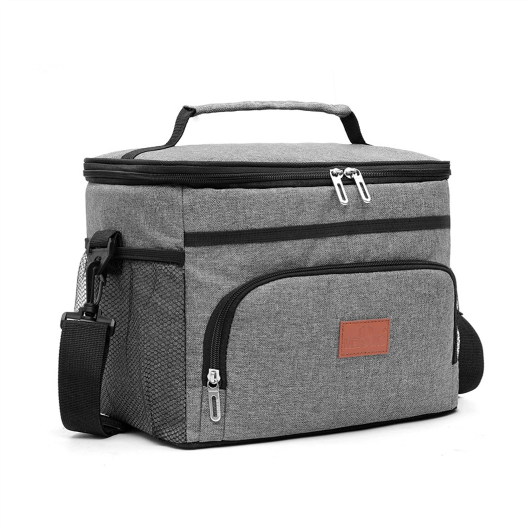 Custom Outdoor Large Capacity 600d Waterproof Fashion Picnic Insulated Lunch Cooler Bag