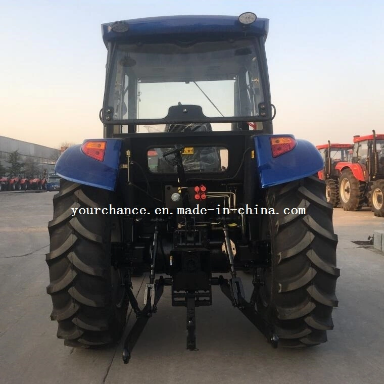 New Condition Ce Certificate Dq1004 100HP 4WD Chinese Big Agricultural Wheel Farming Tractor for Sale