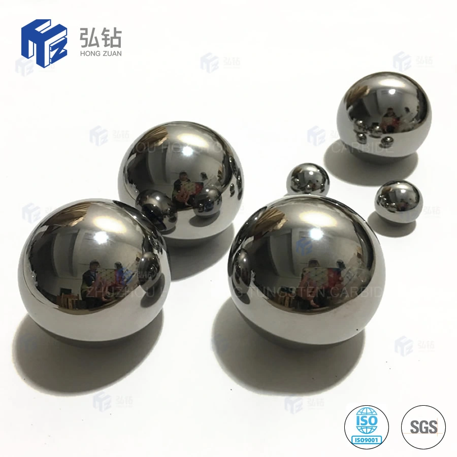 El carburo de tungsteno de bolas de precisión la esfera de Metal