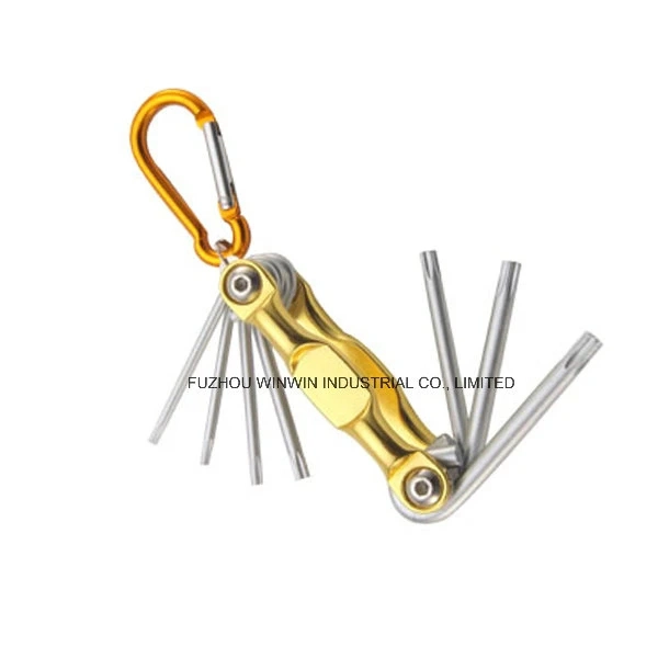 6-Piece Folding Flat Hex Key Set (WW-KJHF06)