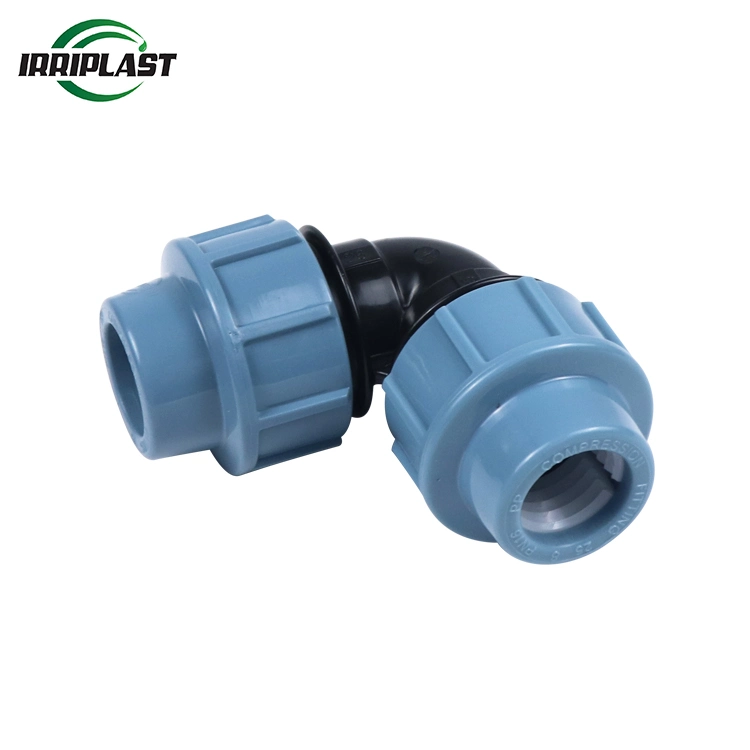 Elbow ISO17885 Standard Pn10 HDPE Compression Fittings Push Fit Pipe Fittings