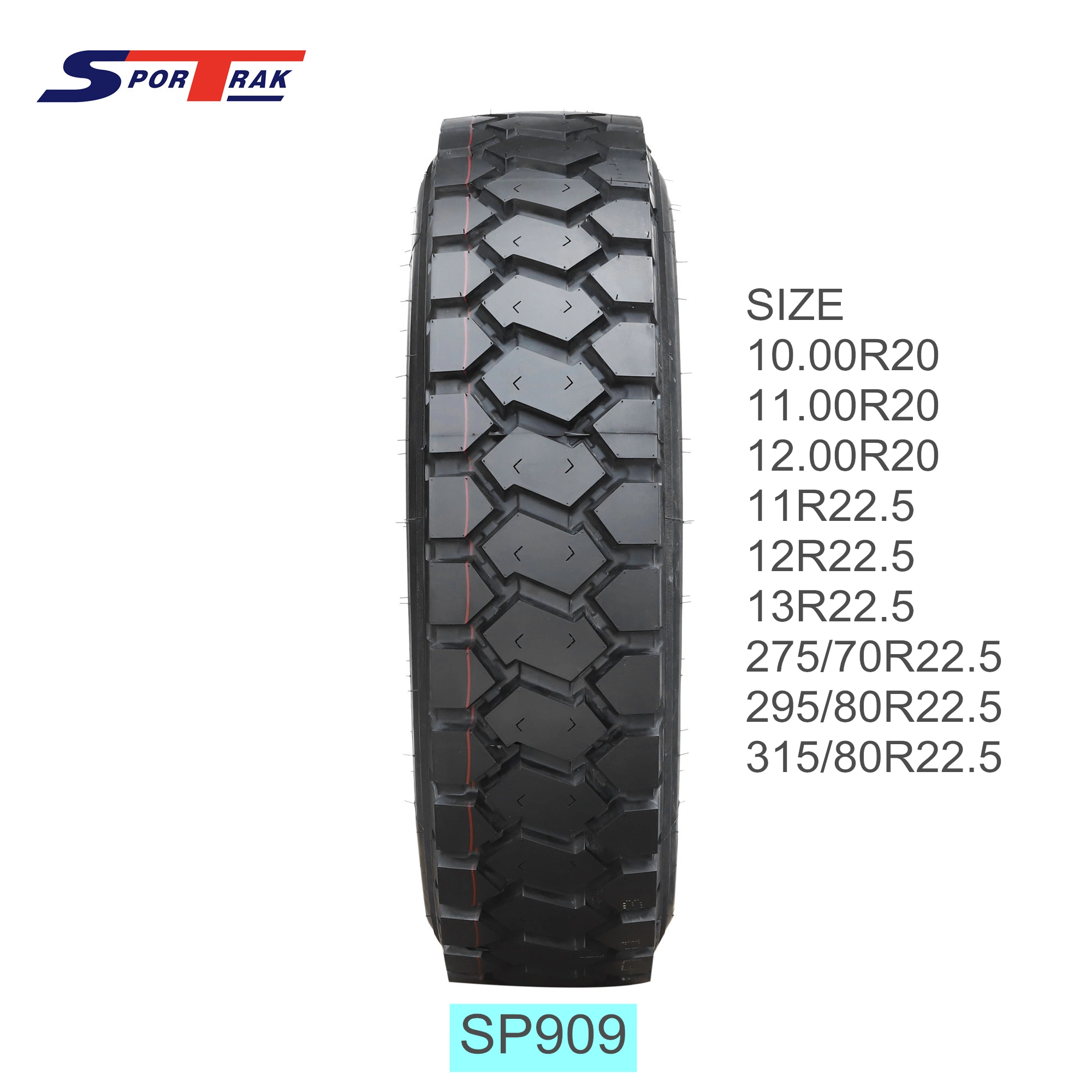 Sportrak Block Pattern Dump Truck Tire for Ethopia 1200-20