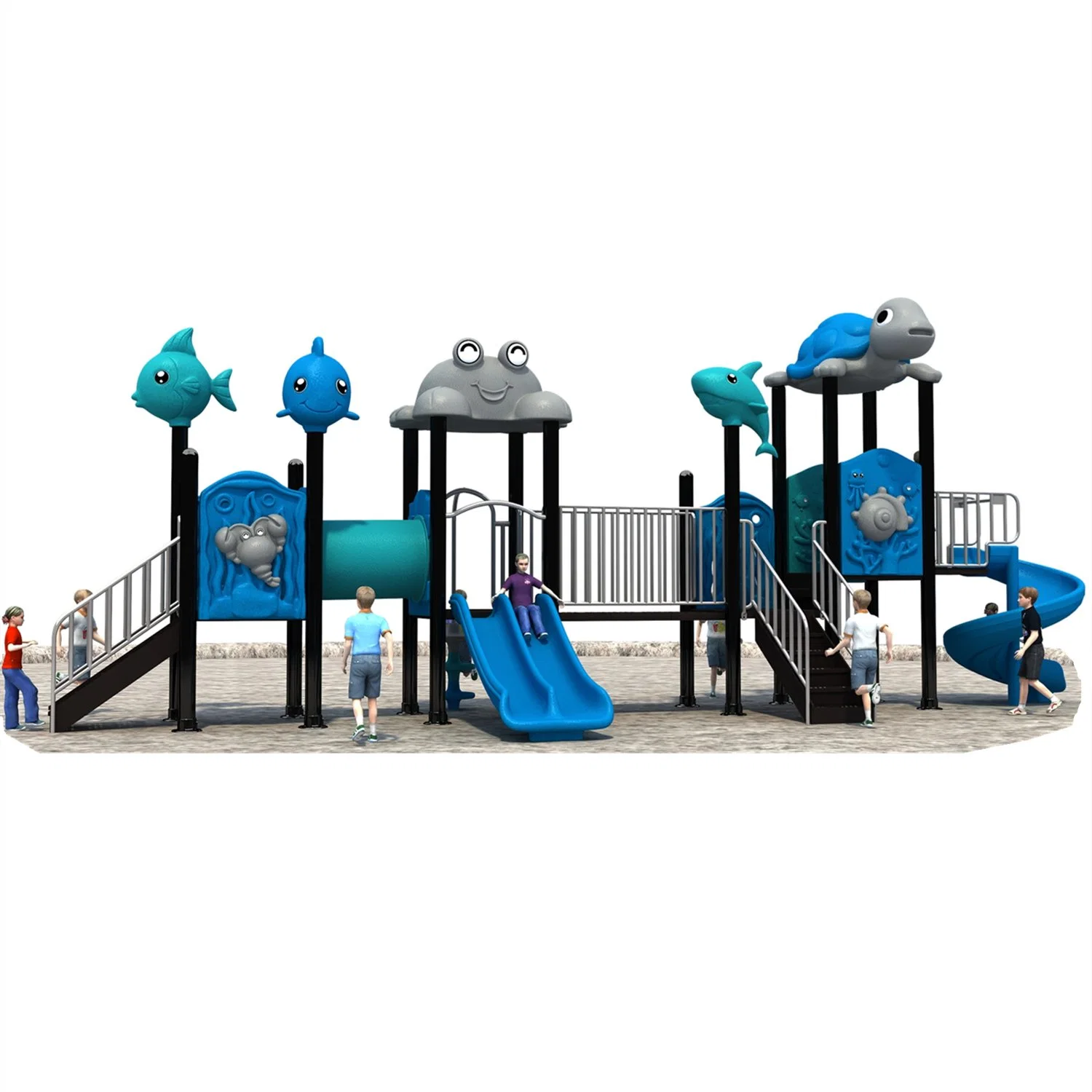 Customized Community Playground Toys Outdoor Children's Play Equipment