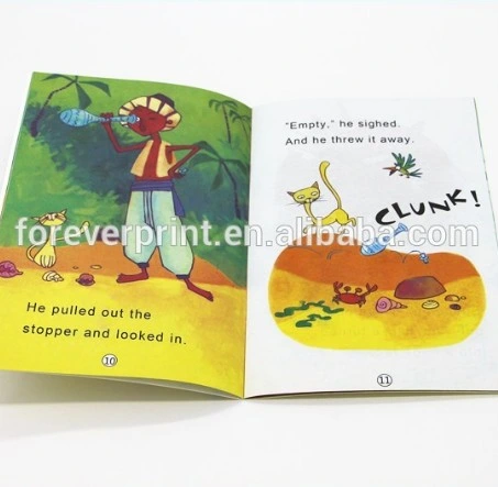 Wholesale/Supplier Cheap Custom Logo Colorful Softcover Story Reading Book