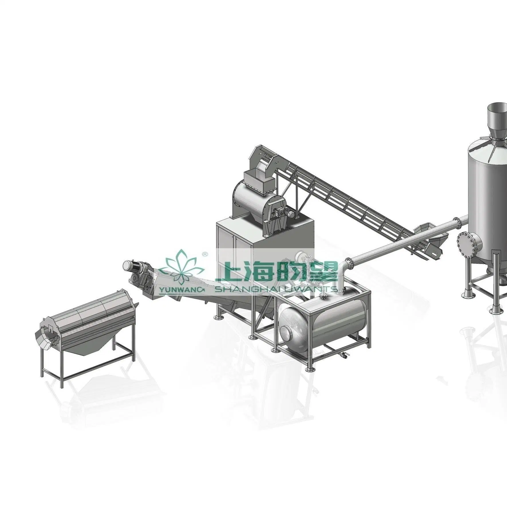 OEM Accepted Automatic Potato Steam Peeler Carrot Peeling Machine Equipment