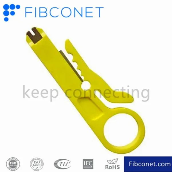 Fibconet Punch Down Tool mit Easy Stripper für UTP/STP rund Kabel