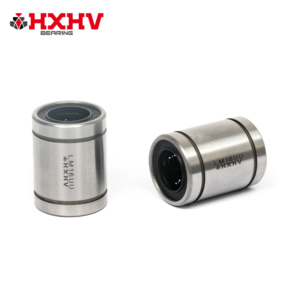 Nueva llegada HXVH LM6uu lm8uu LM10uu LM12uu LM16uu LM20uu LM25uu LM30uu LM12luu 12mm diapositivas barato sistema de guiado de movimiento de los casquillos de bolas rodamiento lineal del manguito de Bush