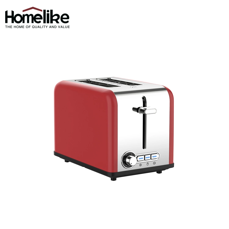 Household Appliance Bread Machine 2-Slice Stainless Steel Electric Toaster