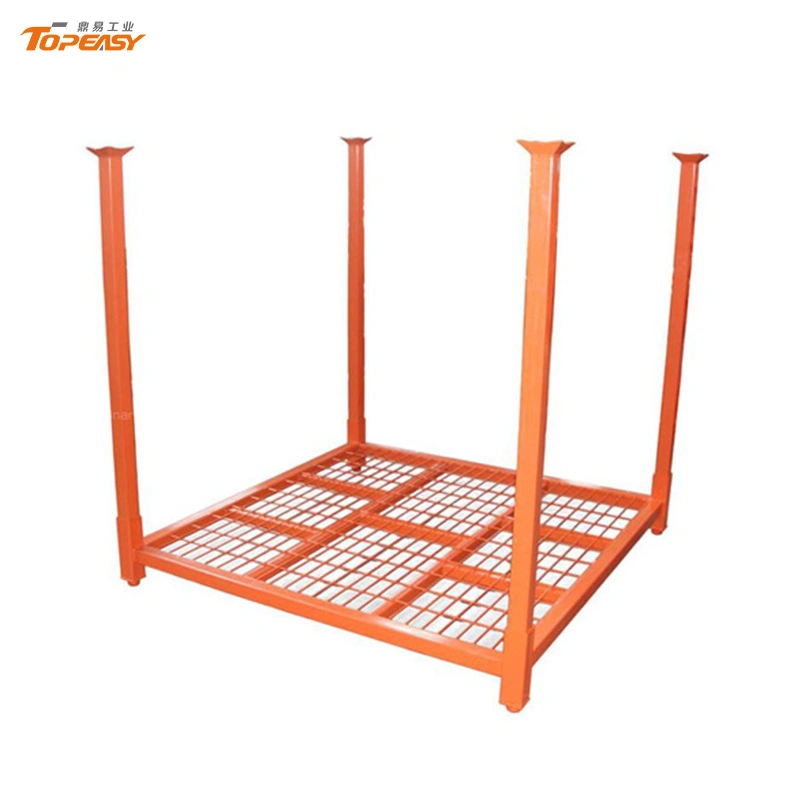 Metal Truck Tire Storage Stillage Steel Storage Tyre Pallet