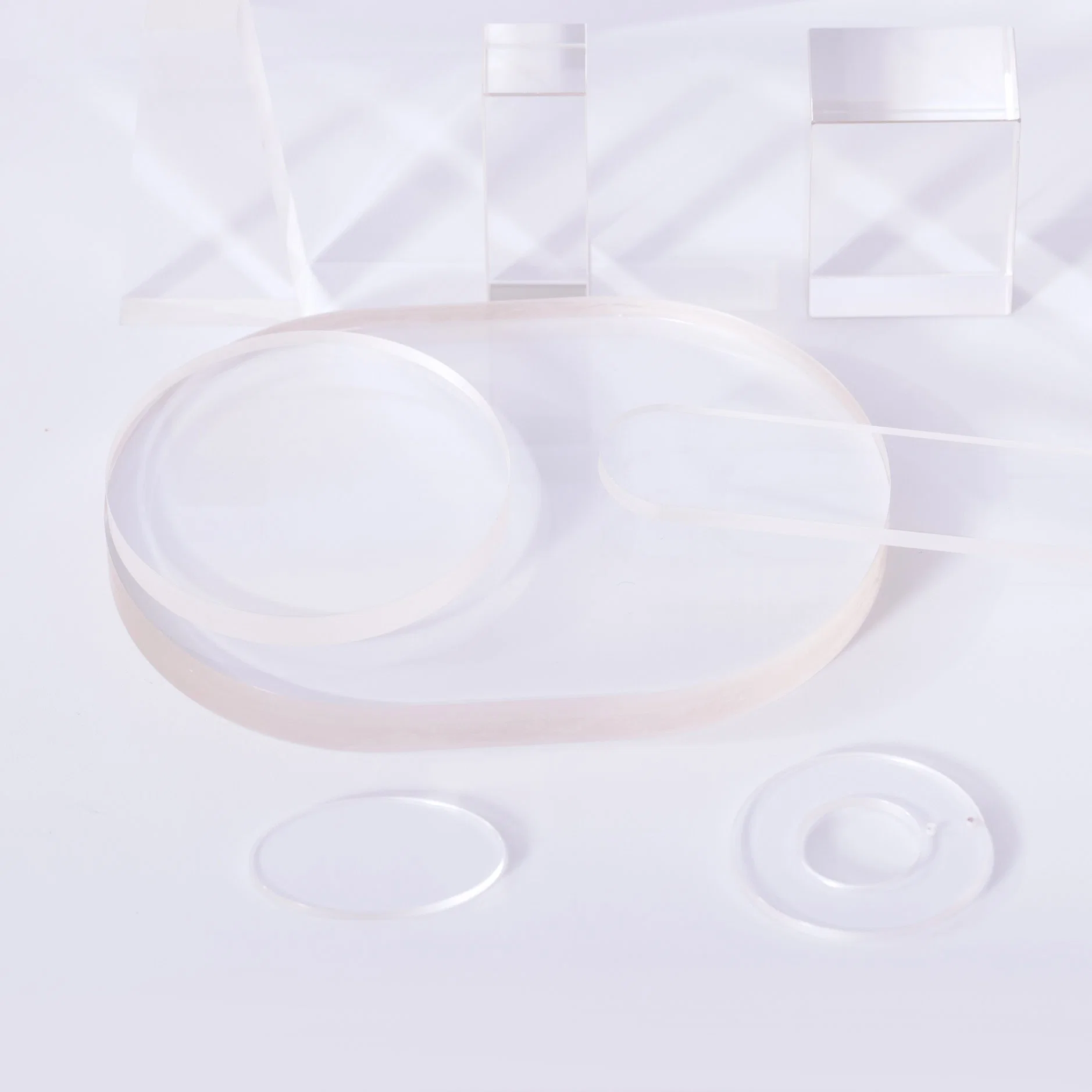 Prototipo de filtro de paso de banda UV de lente óptica OEM personalizado Lente convexa de cristal plástico lente de lente Precio lente de prisma de zafiro Ventanas de cristal de cuarzo