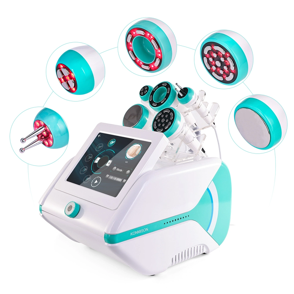 Portable Ultrasound Vacuum RF 80K Ultrasonic Cavitation S Shape Weight Loss Body Slimming Machine 5 in 1