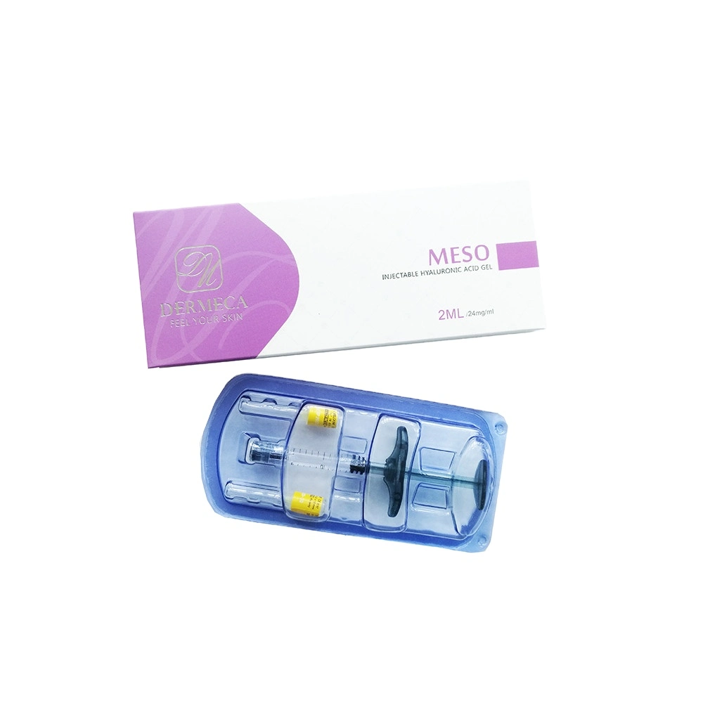 Dermeca 2ml Gel De Hialuronato De Sodio Medico Skinbooster Meso 2ml