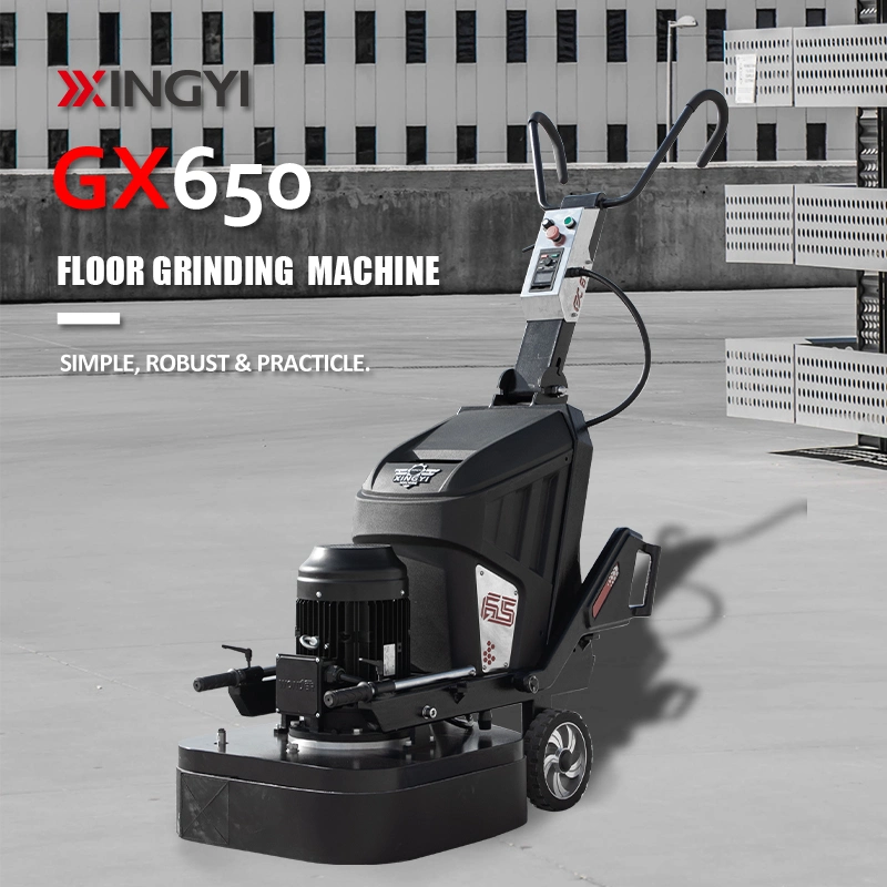 GX-650 Terrazzo Construction Cement Polisher and Grinder Бетонная шлифовальная машина Машина