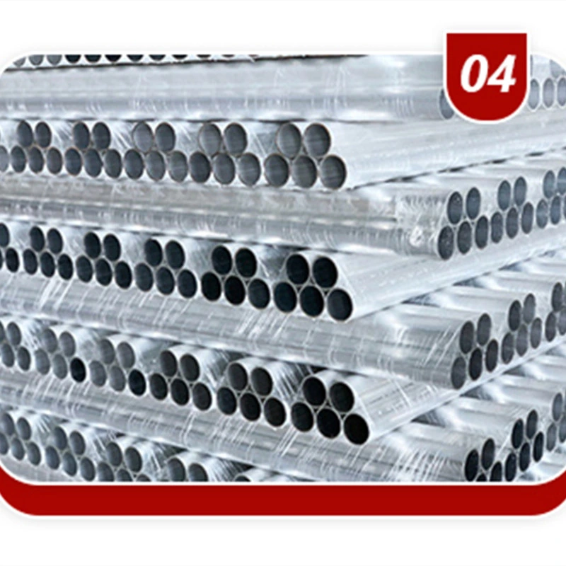 Customized Sizes 6061 Round Tubes 6063 T6 Aluminum Pipe