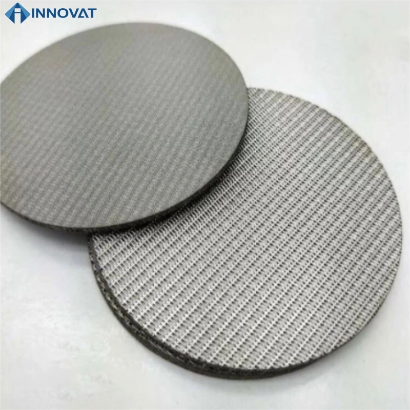 SS316 SS304 Stainless Steel Wire Mesh Screen Filter Discs