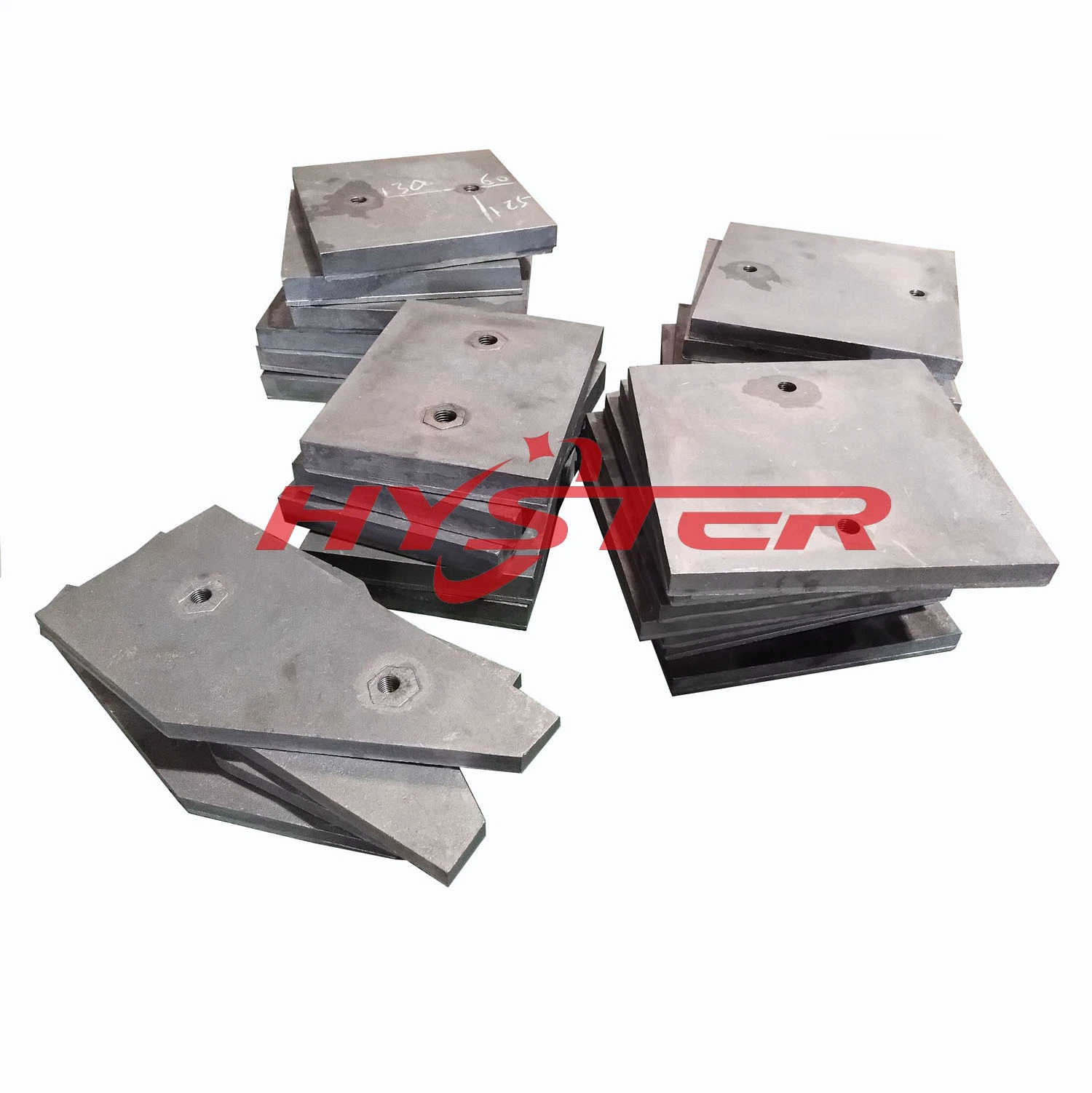 Weldable 63HRC Crmo White Iron Wear Plates for Chute Liner Protection High Impact Toughness