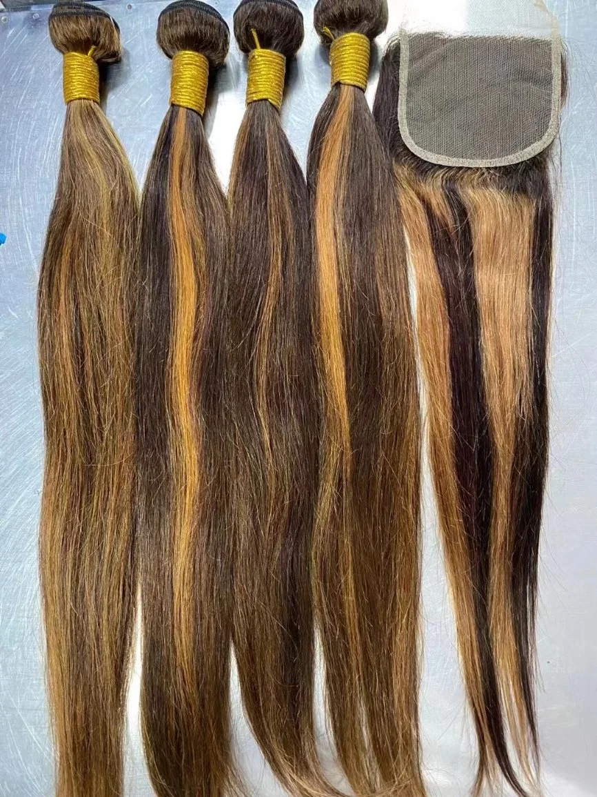 Venta caliente Fusion Professional resalta el doble de la India llamado la Virgen de Cinta de pelo humano