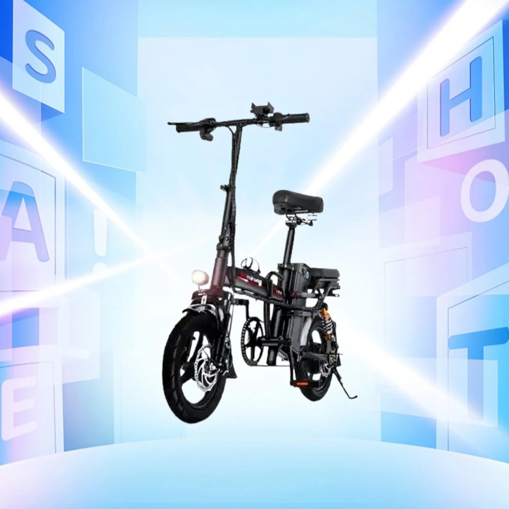 Electric Bicycle 48V E Inch Wholesale/Supplier Foldable Adults 250W 400W 10ah 14 36V 25kw/H Powerful Urban Factory CE Ebike Folding Bike