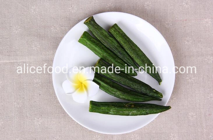 Chinese Factory Produced for Health Food Vf Okra